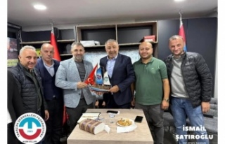 Başkan Satıroğlu, Başkan Akyasan’ı ziyaret...