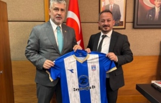 Başkan Zeytin, Başkan Büyükaydın’ ı ziyaret etti