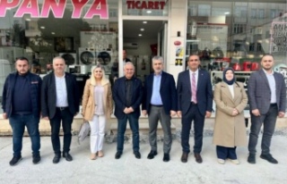 Milletvekili Büyükaydın Başkan Ergan’ı ziyaret...