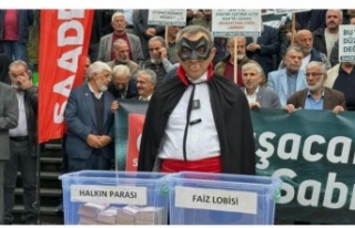 SP’den AKP’ye protesto.