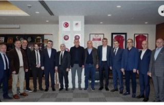 TİAB’dan Başkan Hacıosmanoğlu’nu Ziyaret