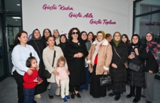 HÜLYA KOÇYİĞİT'TEN KADIN YAŞAM MERKEZİ'NE...