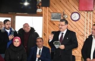 BAŞKAN GENÇ'TEN ÖZDİL HALKININ MÜCADELESİNE...