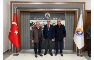 Ağaoğlu ve Hacıosmanoğlu Azizoğlunu ziyaret ettiler