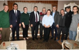 Ali Kemal Başaran’a taziye ziyareti.