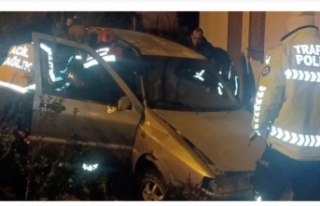 Araklı’da trafik kazası 2.yaralı.