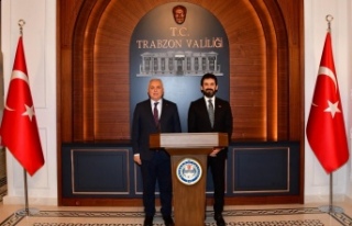 Bakan yardımcısı Mumcu, Vali Yıldırım’ı ziyaret...