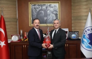 Başkan Ağıralioğlu başkan bıyık’ı ziyaret...