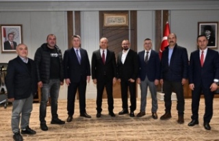 Başkan altaş il emniyet müdürü loğoğlu’nu...