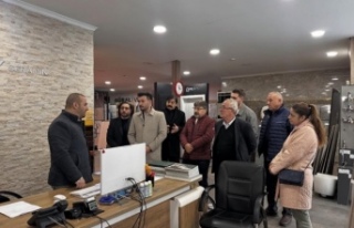 Başkan Av.köroğlu çarşı pazar geziyor