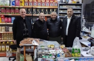 Başkan baş esnafıımızın yanındayız dedi