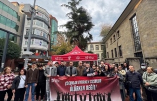 Başkan batmaz çocuk uyurken susulur ölürken susulmaz.