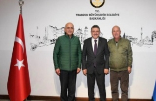 Başkan genci ziyaret