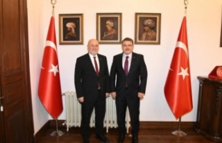 Başkan keleş Başkan Genç’i ziyaret etti