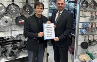 Başkan Sivrikaya Başkan Durmuş’u ziyaret etti.