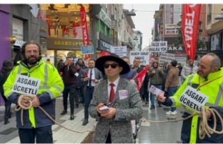 Başkan turhan Asgari ücret ölüm ücretidir.