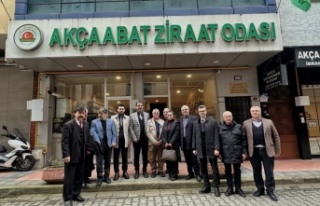 Başkan Av. Köroğlu, Başkan Eyüboğlu’nu ziyaret...