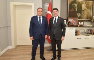 Başkan Çelebi, Başkan Kaya’yı ziyaret etti