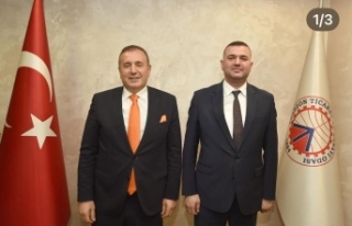 Başkan Sivrikaya Başkan Çelebi’yi ziyaret etti