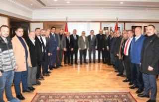 Başkanlar Başkan Genç’i ziyaret ettiler