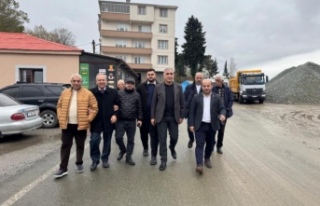 CHP ortahisar ilçe örgütü yollarda