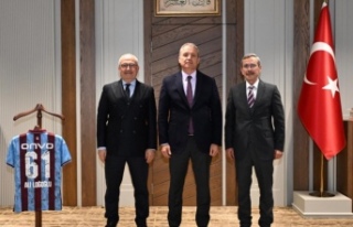 Erol Tuna il emniyet müdürü loğoğlu‘nu ziyaret...