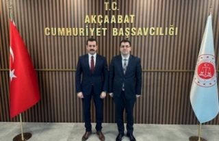 Genel Sekreter Üçüncü, Başsavcı Özsoy‘u ziyaret...