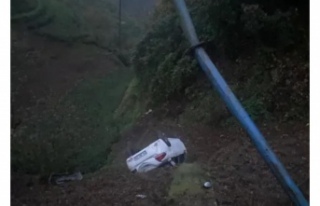 Hayrat‘ta Uçuruma Yuvarlanan Araçta 1 Kişi Öldü,...