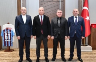 İl emniyet müdürü loğoğlu’nu bölge müdürleri...