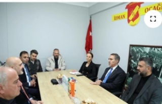 İl müdürü Arıcıoğlu İdmanocağını ziyaret...