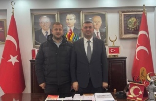 İşadamı Bektaş, Başkan Sivrikaya’yı ziyaret...