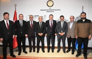 Kaymakam Sapmaz başkan Genç’i ziyaret etti