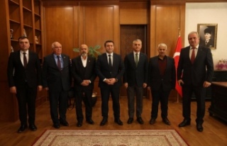 Kaymakam Ocak’ı ziyaret