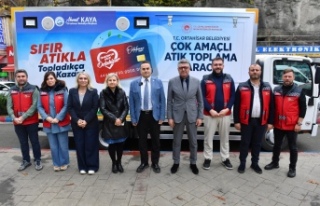 MOBİL ATIK ARACI İLE ATIKLAR KAYNAĞINDA TESLİM...