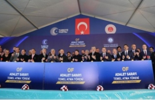 Of Adalet Sarayı’nın Temelleri Atıldı