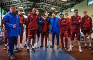 Sabah antrenmanımız tamamlandı