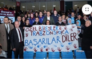 Trabzonspor'dan Dünya Engelliler Gününde Anlamli...