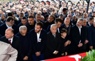 Vali Aziz Yıldırım Öztürk'ün Cenaze Törenine...