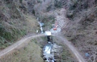 ÇAĞLAYAN ŞELALESİ PROJESİ’NDE YOL ÇALIŞMALARINA...