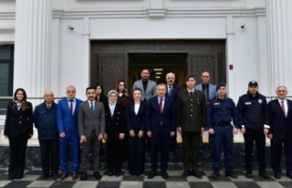 Vali Şahin’den Araklı Kaymakamlığına Ziyaret