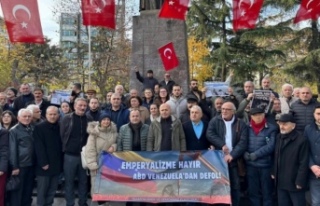 ABD’yi STÖ’ler Atatürk alanında protesto ettiler.