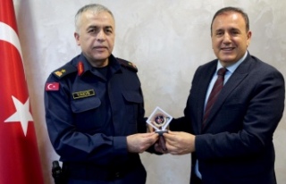 Bahattin Paşa, Başkan Çelebi’yi ziyaret etti.