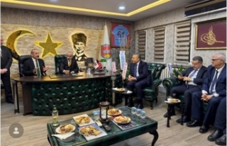 Bakan Uraloğlu ,Başkan Usta’yı ziyaret etti