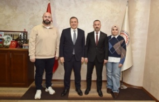 Başkan bulut Başkan Çelebi’yi ziyaret etti.