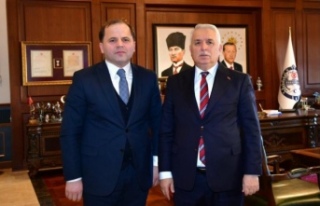 Başkan çabuk vali Yıldırım’ı ziyareti