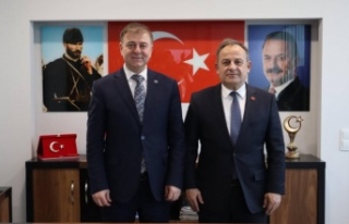 Başkan Köse Başkan mumcu’yu ziyaret etti.