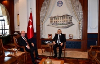 Başkan Küçükosman, Vali Şahin’i ziyaret etti