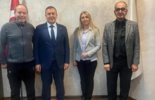 Başkan kul Başkan Çelebi’yi ziyaret etti.