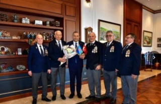 Başkan sağıroğlu vali Şahin’i ziyaret etti