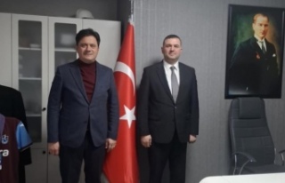 Başkan Sivrikaya Başkan Dr.Hisoğlunu ziyaret etti.